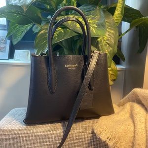 Black Mini Kate Spade crossbody purse